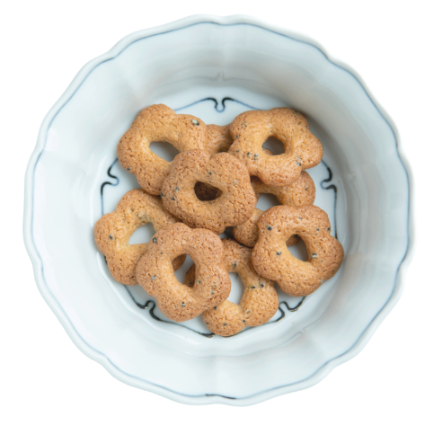 そばぼうろ：胡麻